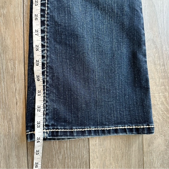 Silver Jeans Suki Flap Pockets Bootcut Rhinestone Gems Medium Wash Women’s 30x34 - Picture 11 of 16